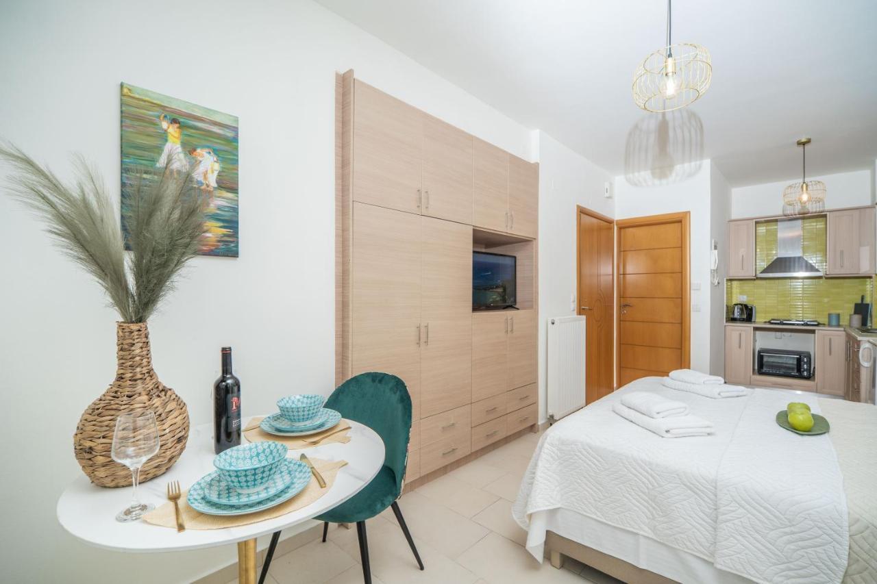 Myrtia Apartment Few Steps From The Sea Chania  Exteriör bild